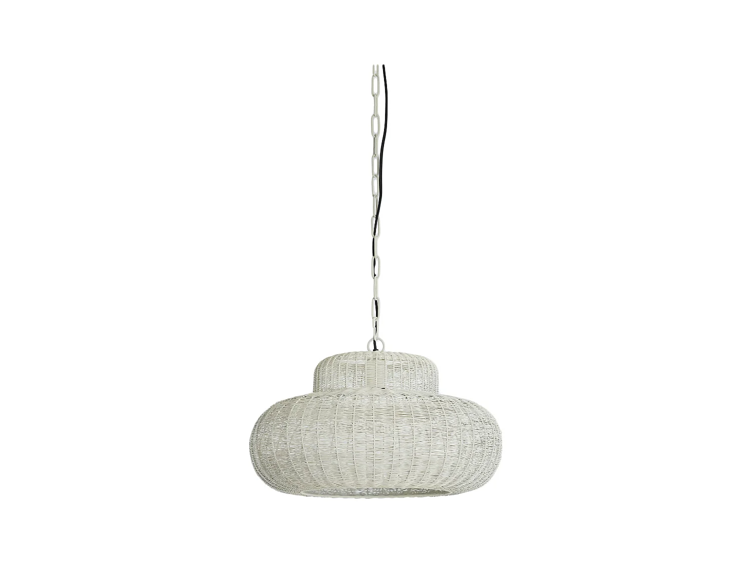 Suspension PIEDRA - Ø47x26cm - Blanc
