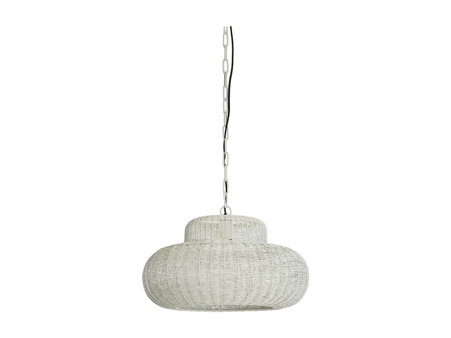 Suspension PIEDRA - Ø47x26cm - Blanc