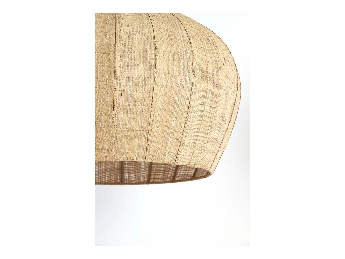 Lampe à suspension RAFAELLA - Ø51x34cm - Marron