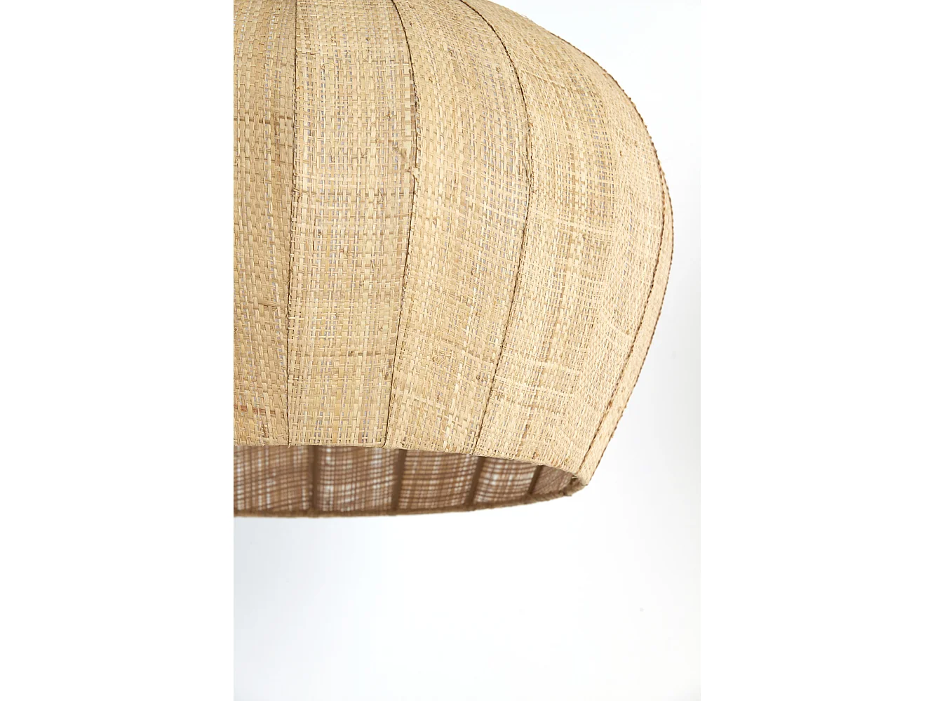 Lampe à suspension RAFAELLA - Ø51x34cm - Marron