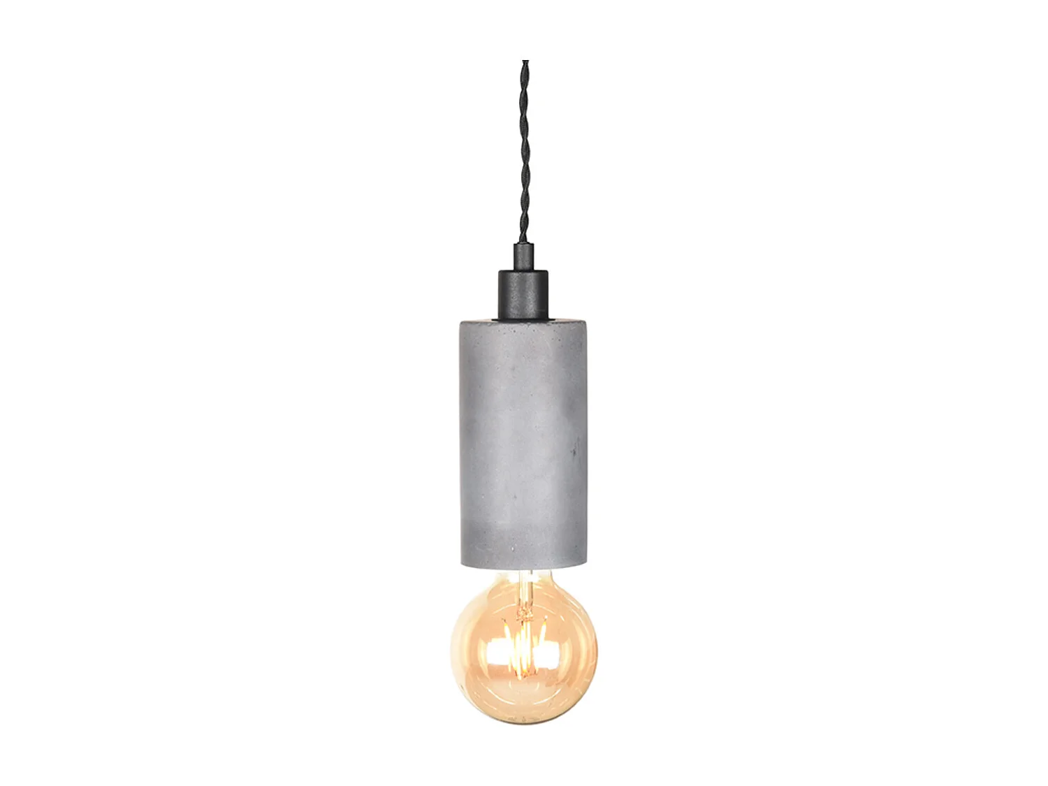 Hanglamp Fresco - Concrete - Beton - 1-Lichts