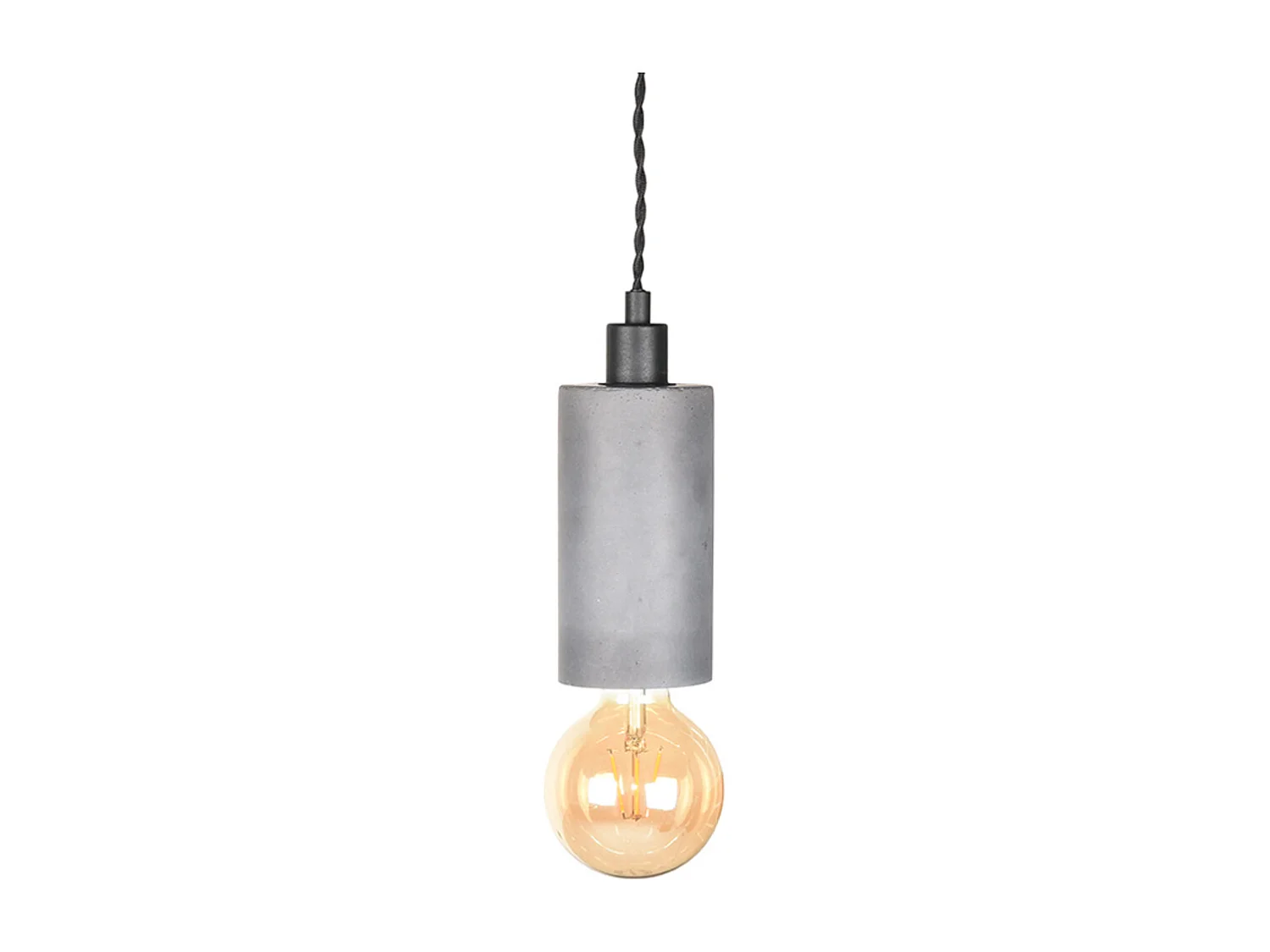 Hanglamp Fresco - Concrete - Beton - 1-Lichts
