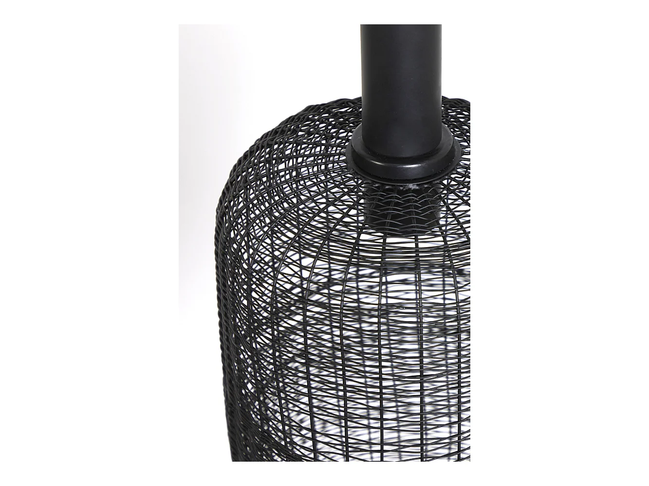 Pendelleuchte LEKANG - Ø22x55cm - Schwarz