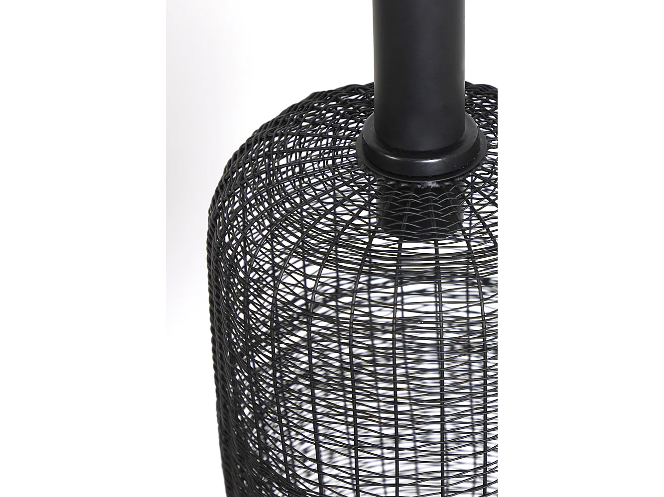 Suspension LEKANG - Ø22x55cm - Noir