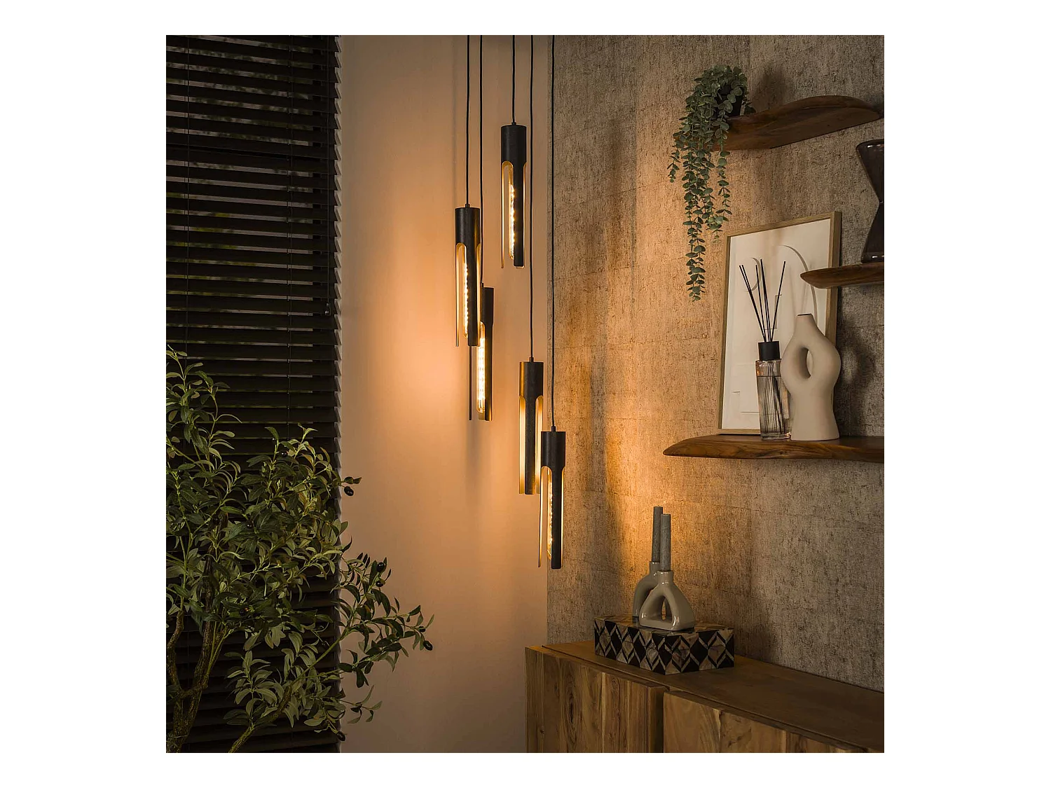 Suspension 5L Stepped Tube - Noir Artic