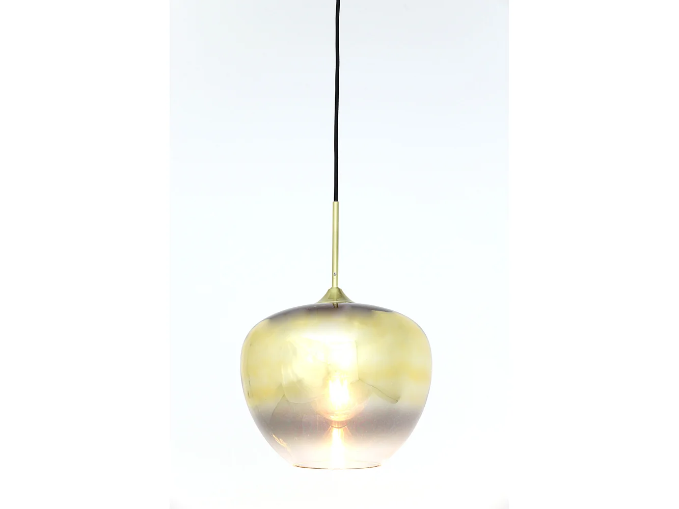 Suspension MAYSON - Ø30x25cm - Doré