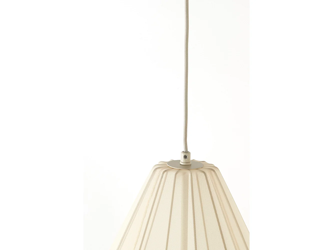 Suspension ITELA - Ø38x52,5cm - Marron