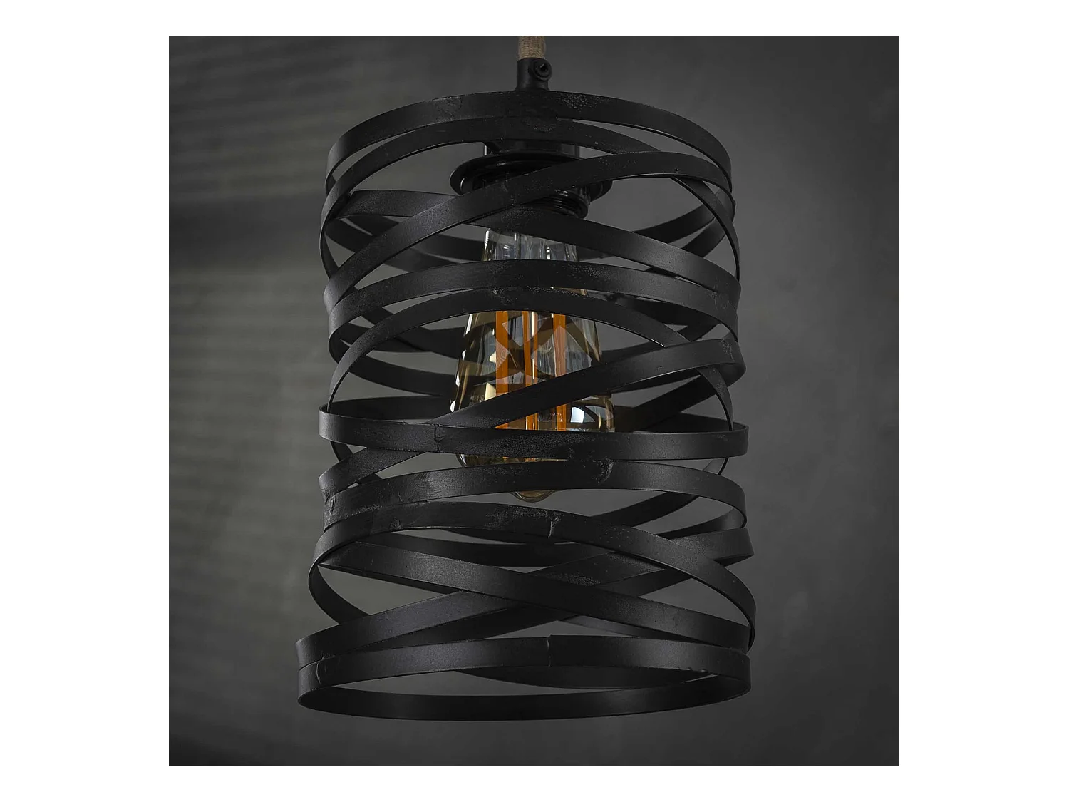 Industriele Hanglamp - 7 Lampen - Twist Wikkel - XL