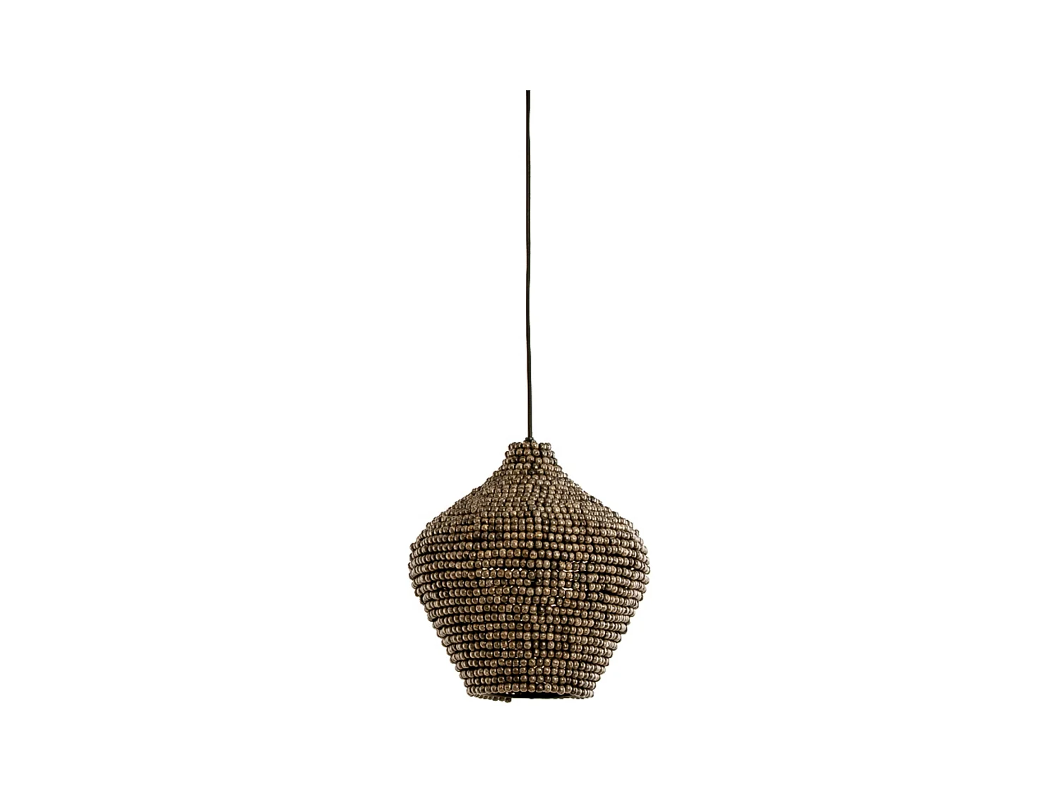 Suspension KALENGA - Ø28x30cm - Marron