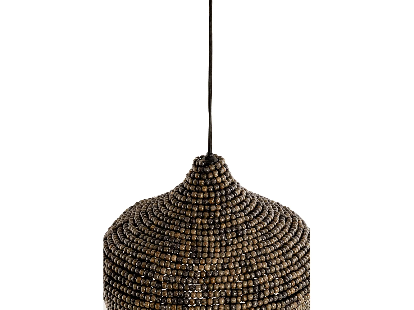 Hanglamp KALENGA - Ø28x30cm - Bruin