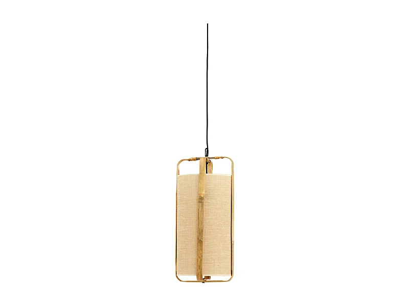 Suspension SENDAI - Ø27x56cm - Marron