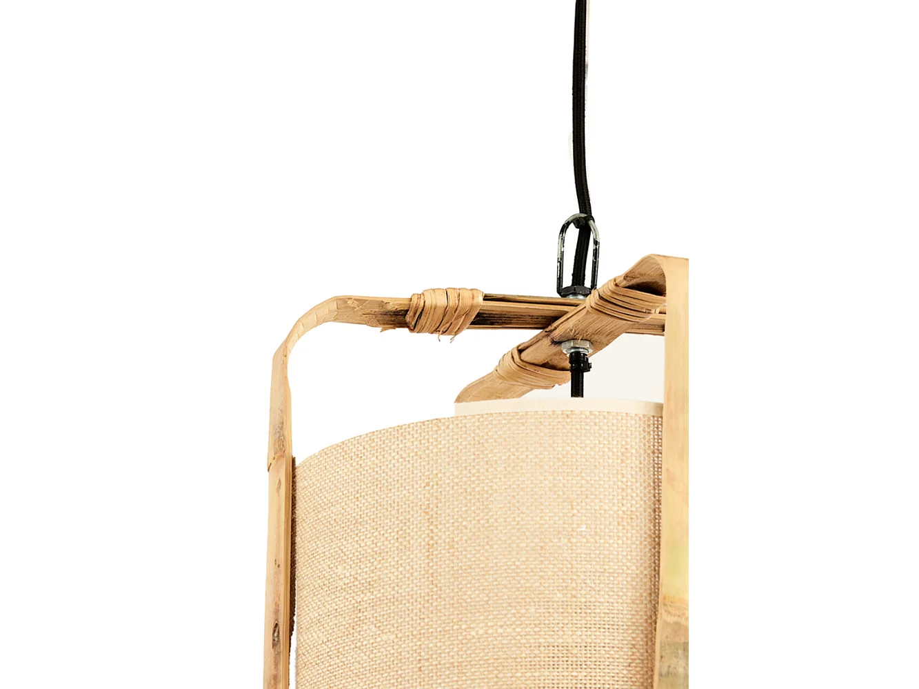 Suspension SENDAI - Ø27x56cm - Marron