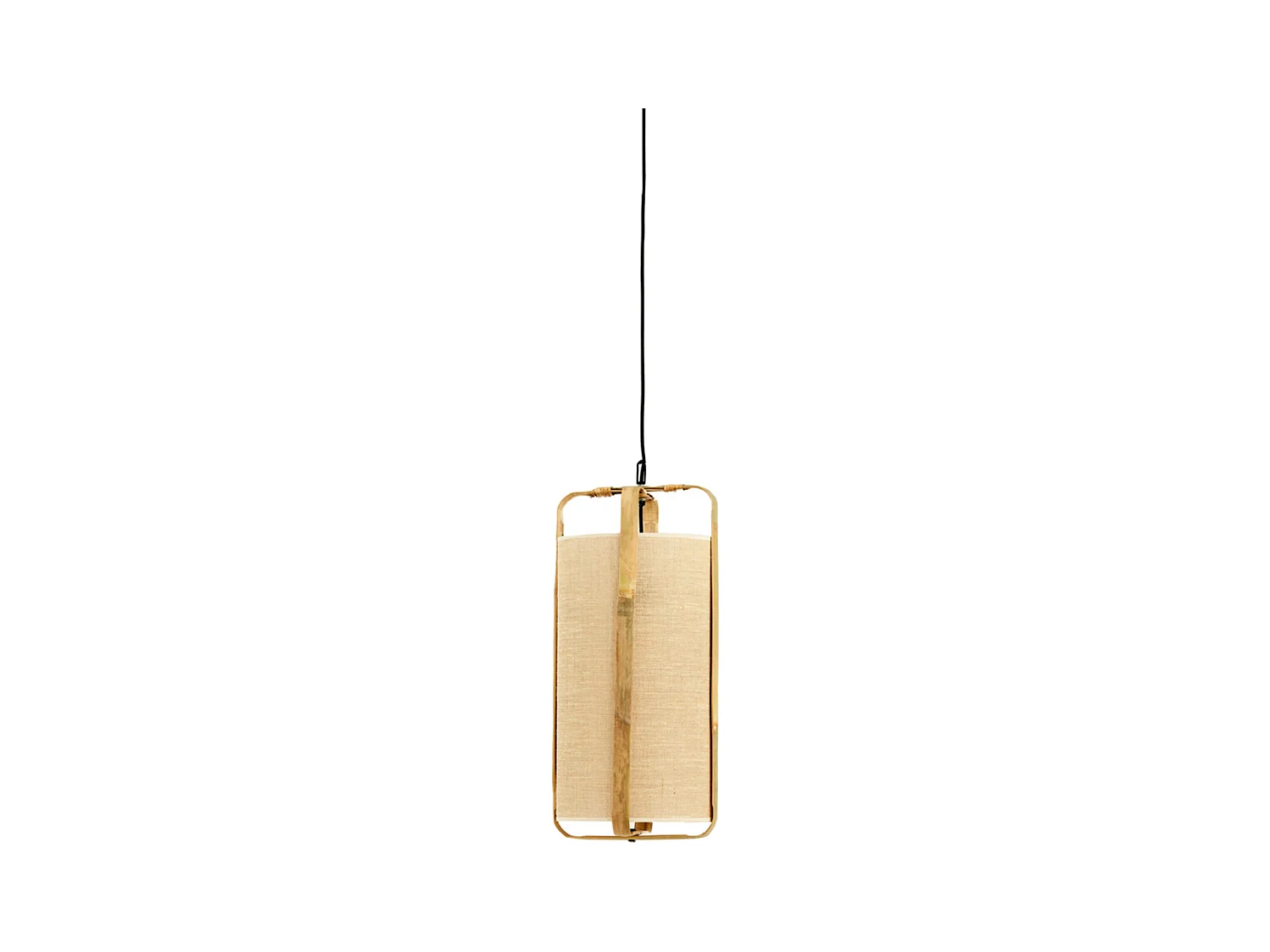 Suspension SENDAI - Ø27x56cm - Marron