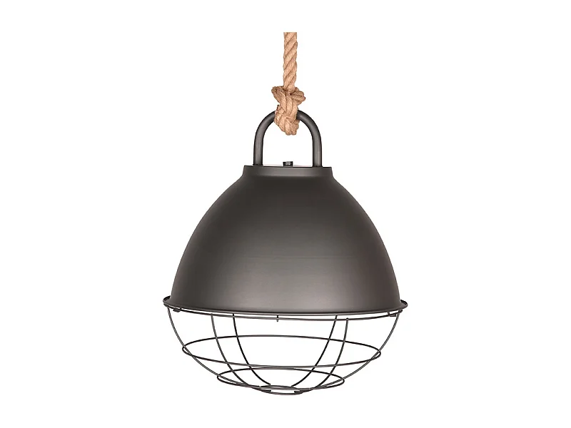 Suspension Panier - Acier Brûlé - Métal - L