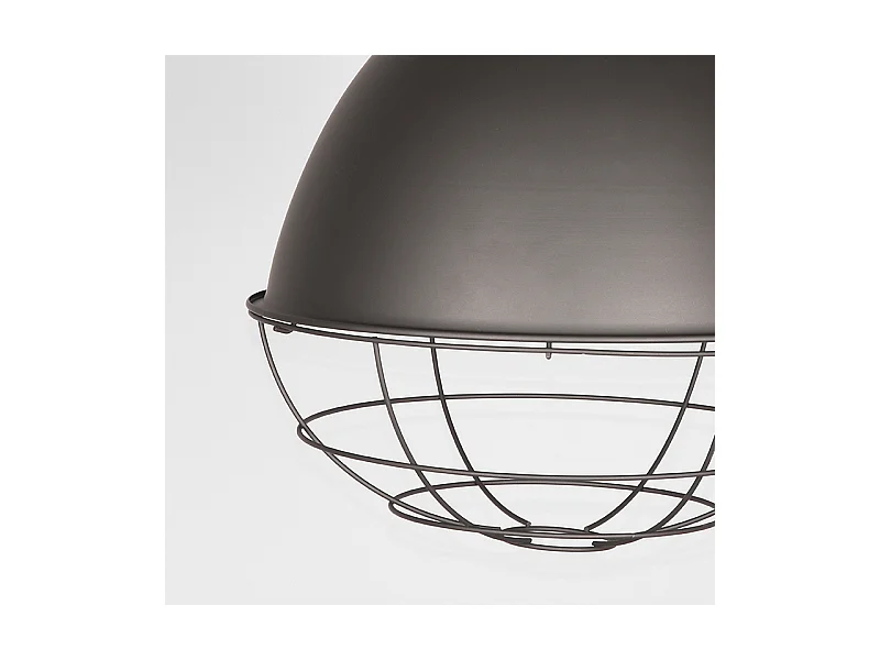 Suspension Panier - Acier Brûlé - Métal - L