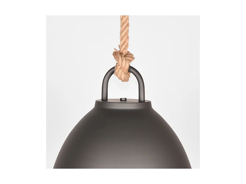 Suspension Panier - Acier Brûlé - Métal - L