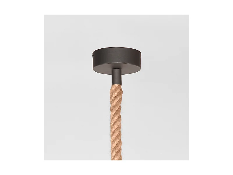 Suspension Panier - Acier Brûlé - Métal - L