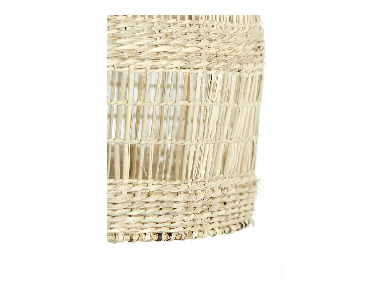 Hängelampe SAGAR - Ø50x57cm - Braun