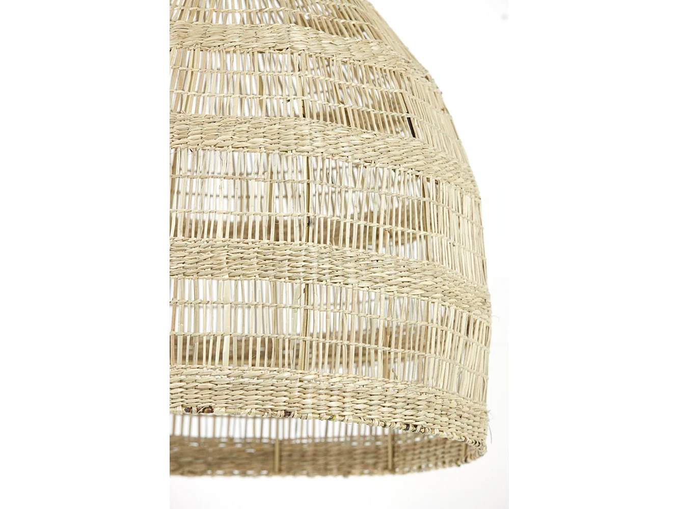 Hängelampe SAGAR - Ø50x57cm - Braun