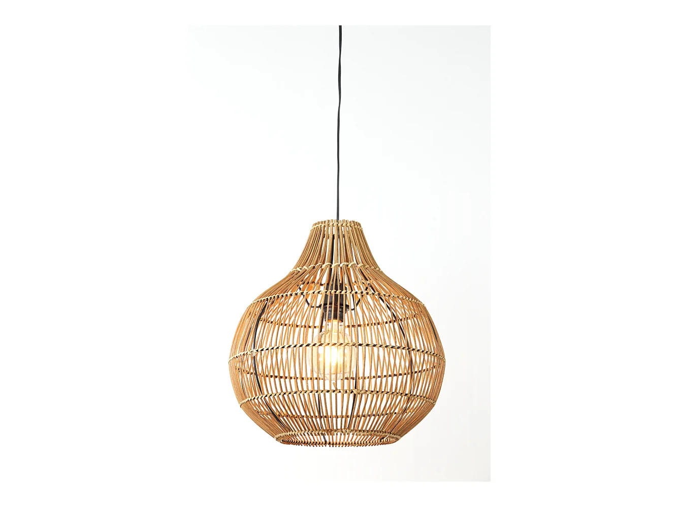 Suspension PACINO - Ø40x41,5cm - Marron