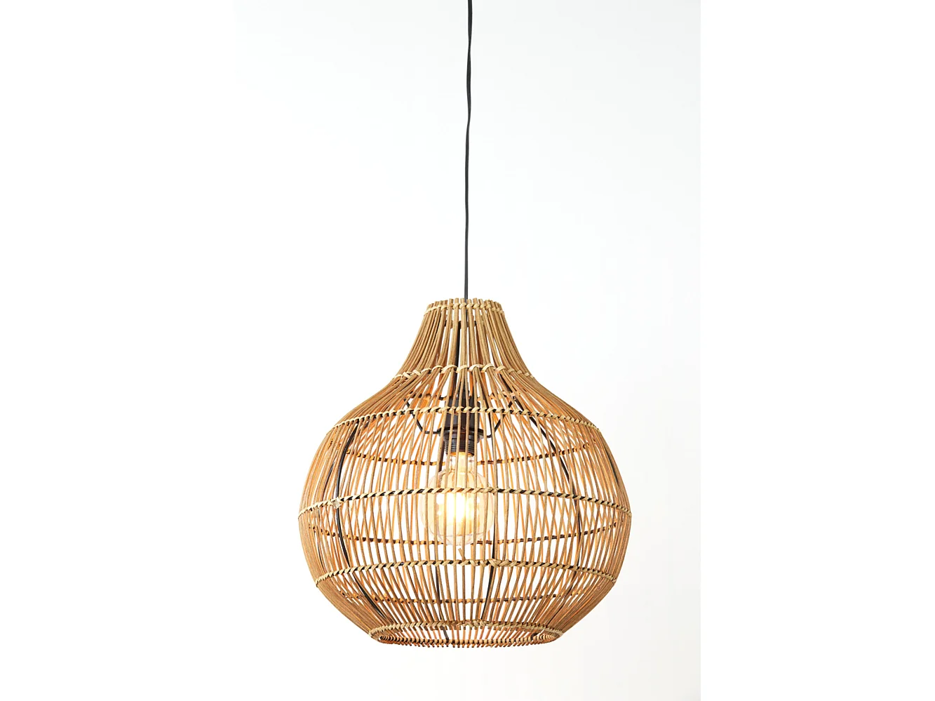 Suspension PACINO - Ø40x41,5cm - Marron