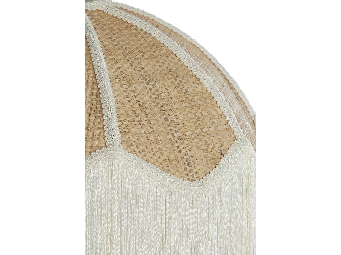 Lampe à suspension MALACIA - Ø40x33cm - Marron