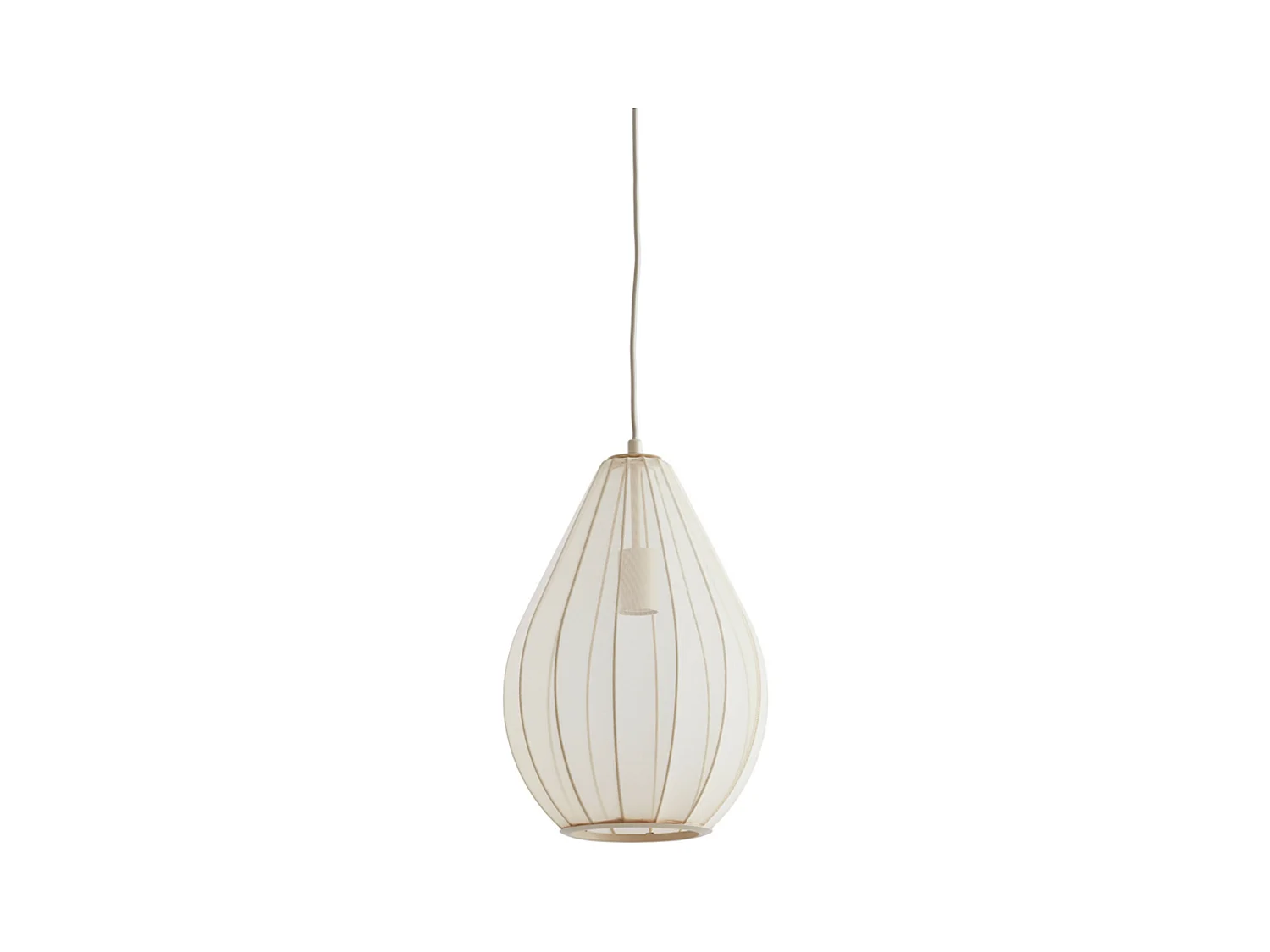 Suspension ITELA - Ø28x40cm - Marron
