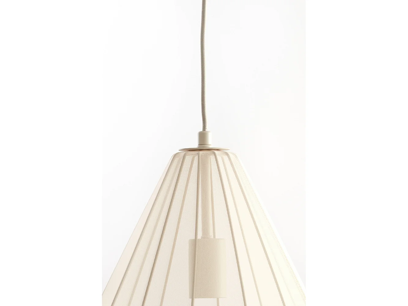 Suspension ITELA - Ø28x40cm - Marron