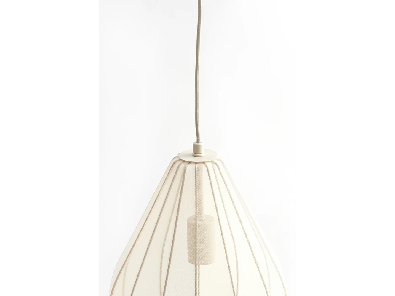 Suspension ITELA - Ø28x40cm - Marron