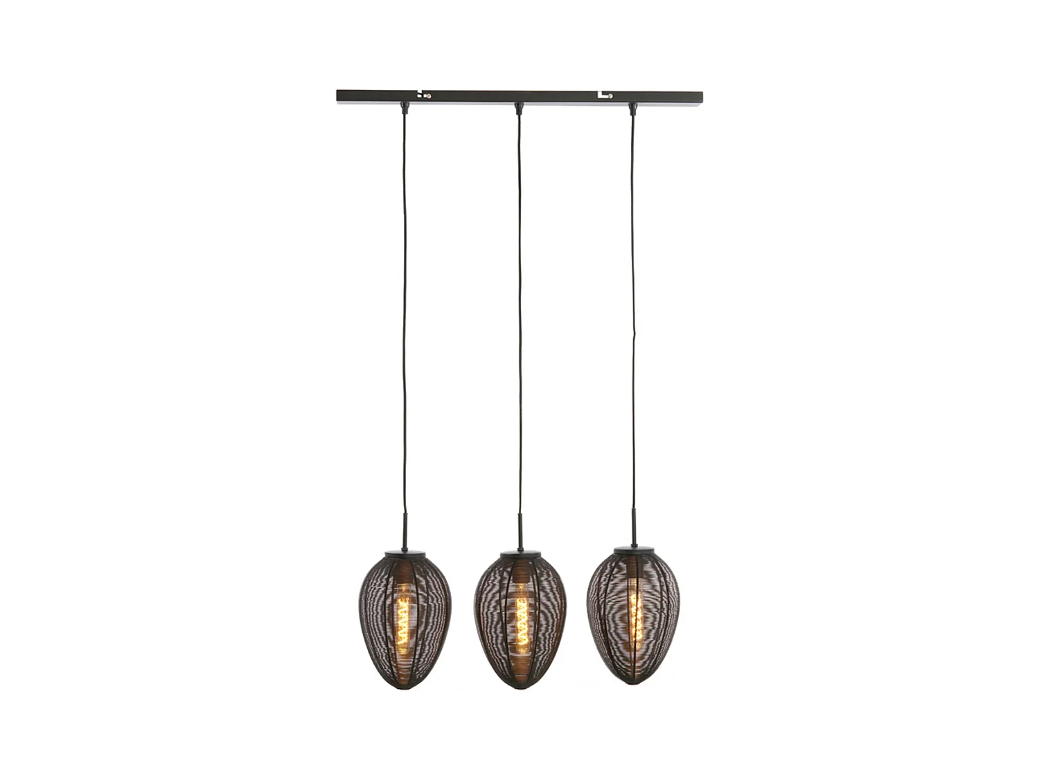 Suspension YAELLE - 80x20x33cm - Noir
