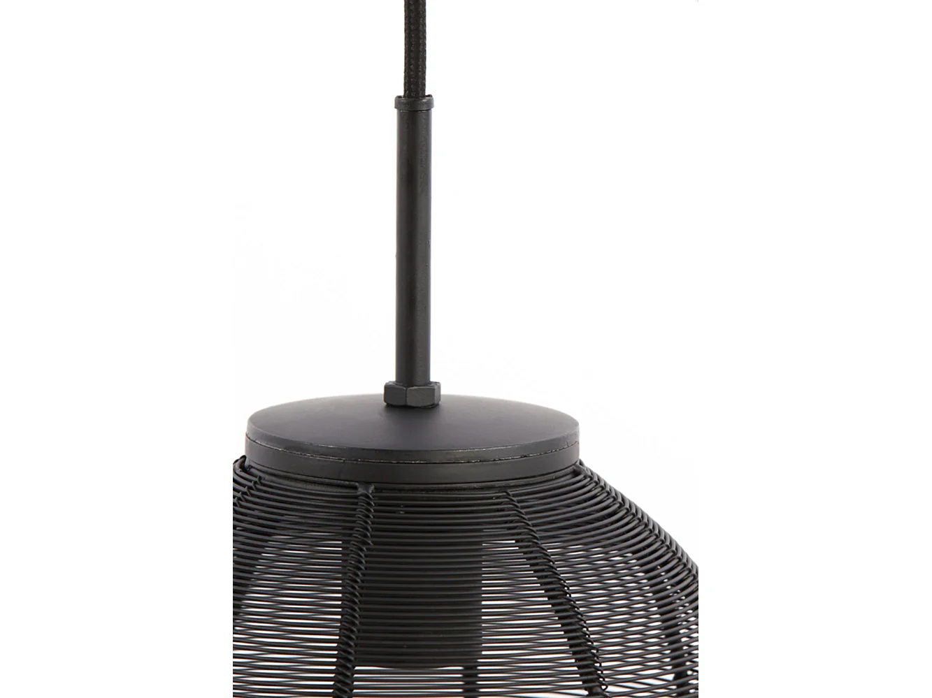 Suspension YAELLE - 80x20x33cm - Noir