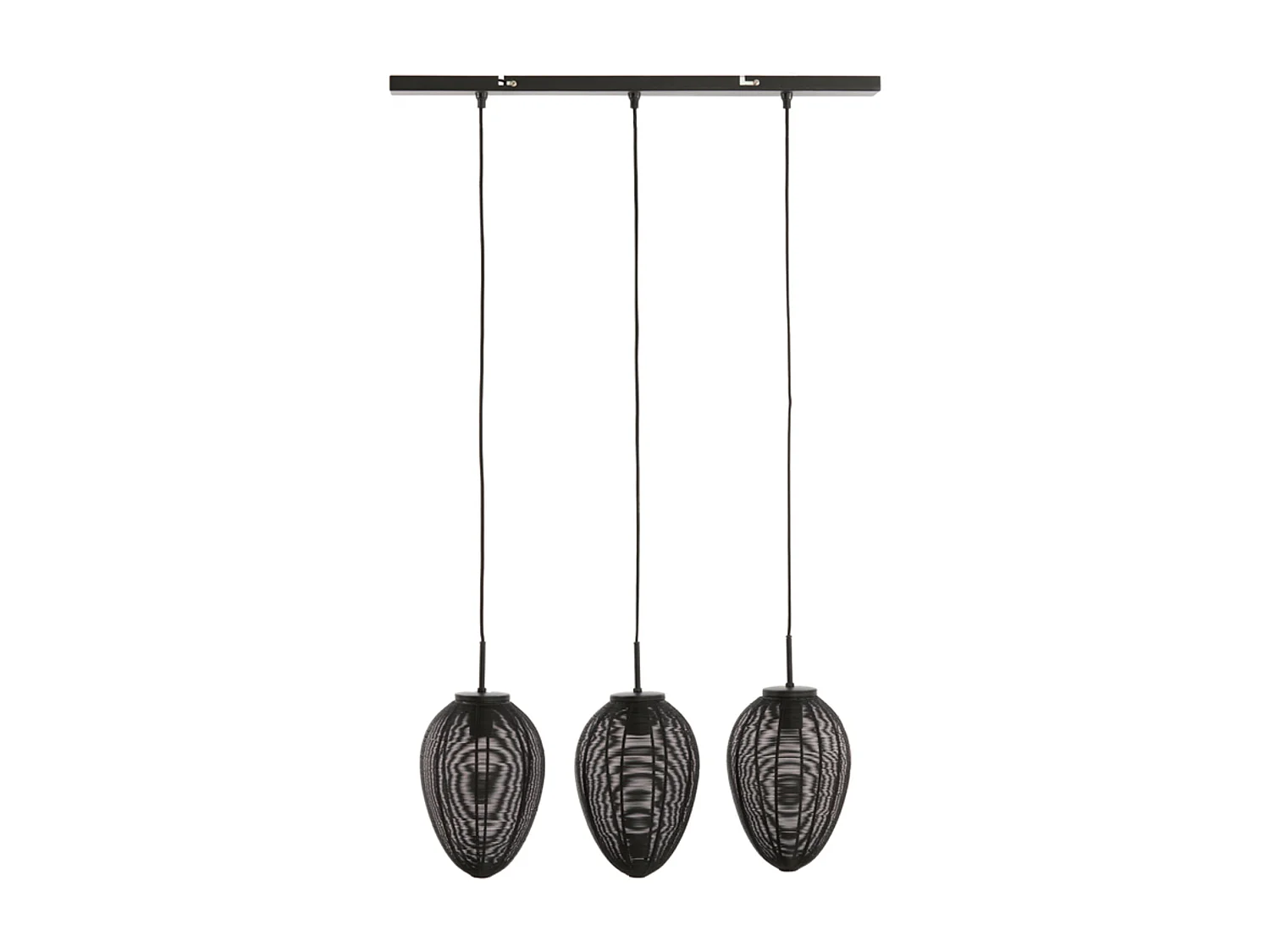 Suspension YAELLE - 80x20x33cm - Noir