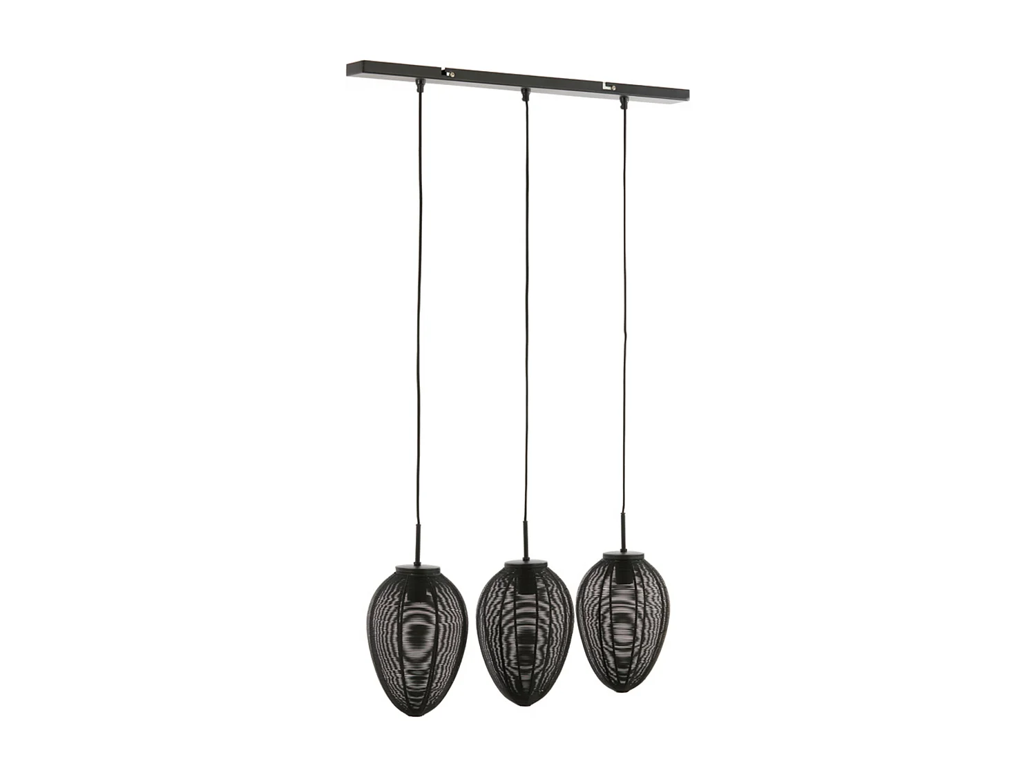 Suspension YAELLE - 80x20x33cm - Noir