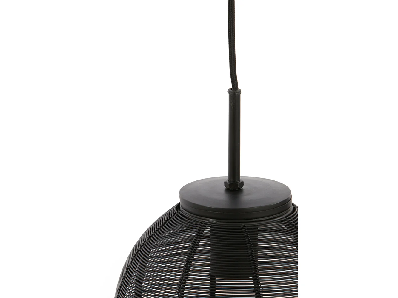 Suspension YAELLE - 80x20x33cm - Noir