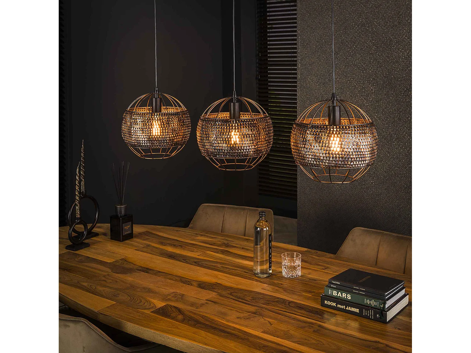 Suspension 3L Ø30 Armor Open - Noir Marron