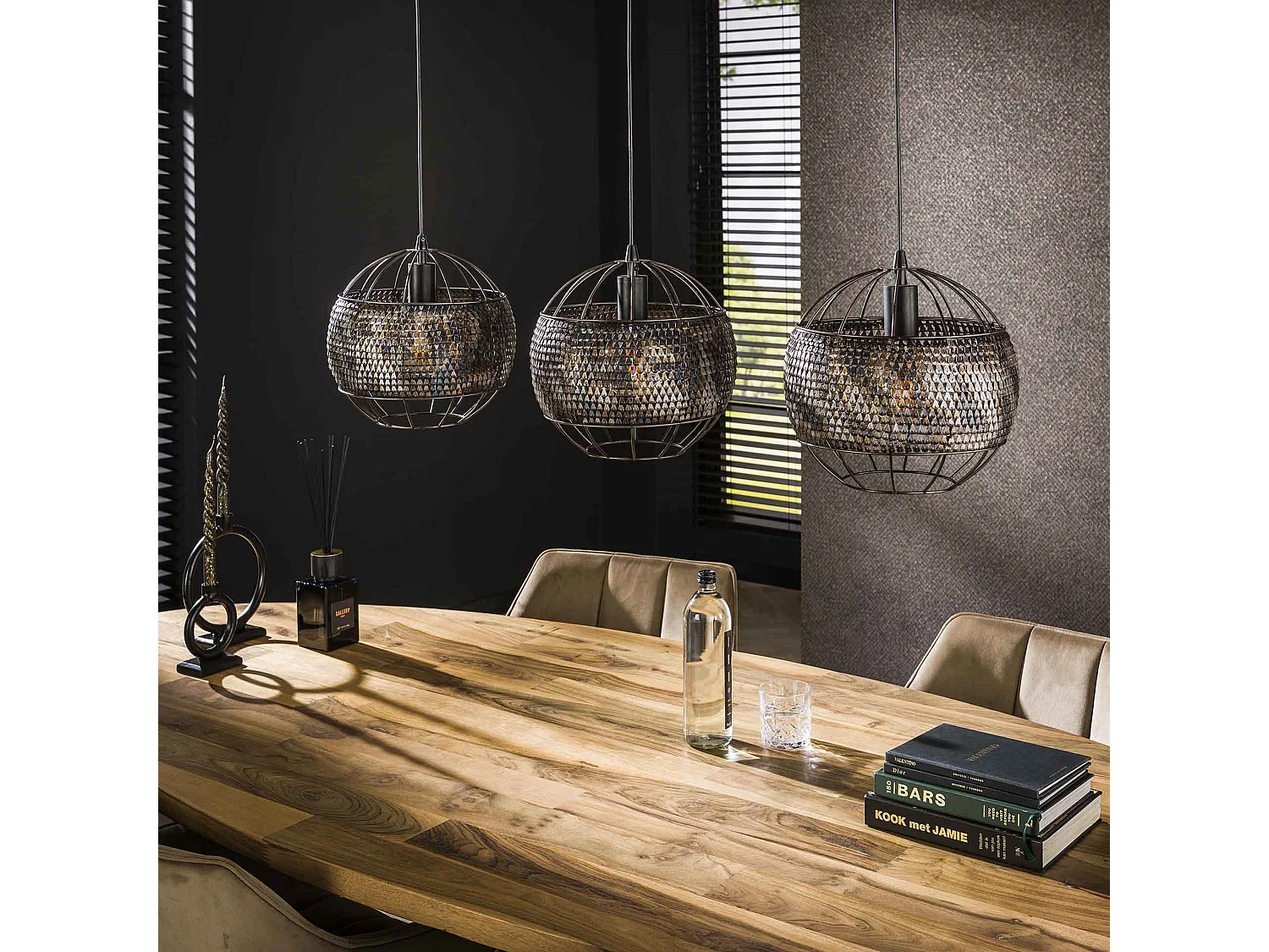 Suspension 3L Ø30 Armor Open - Noir Marron