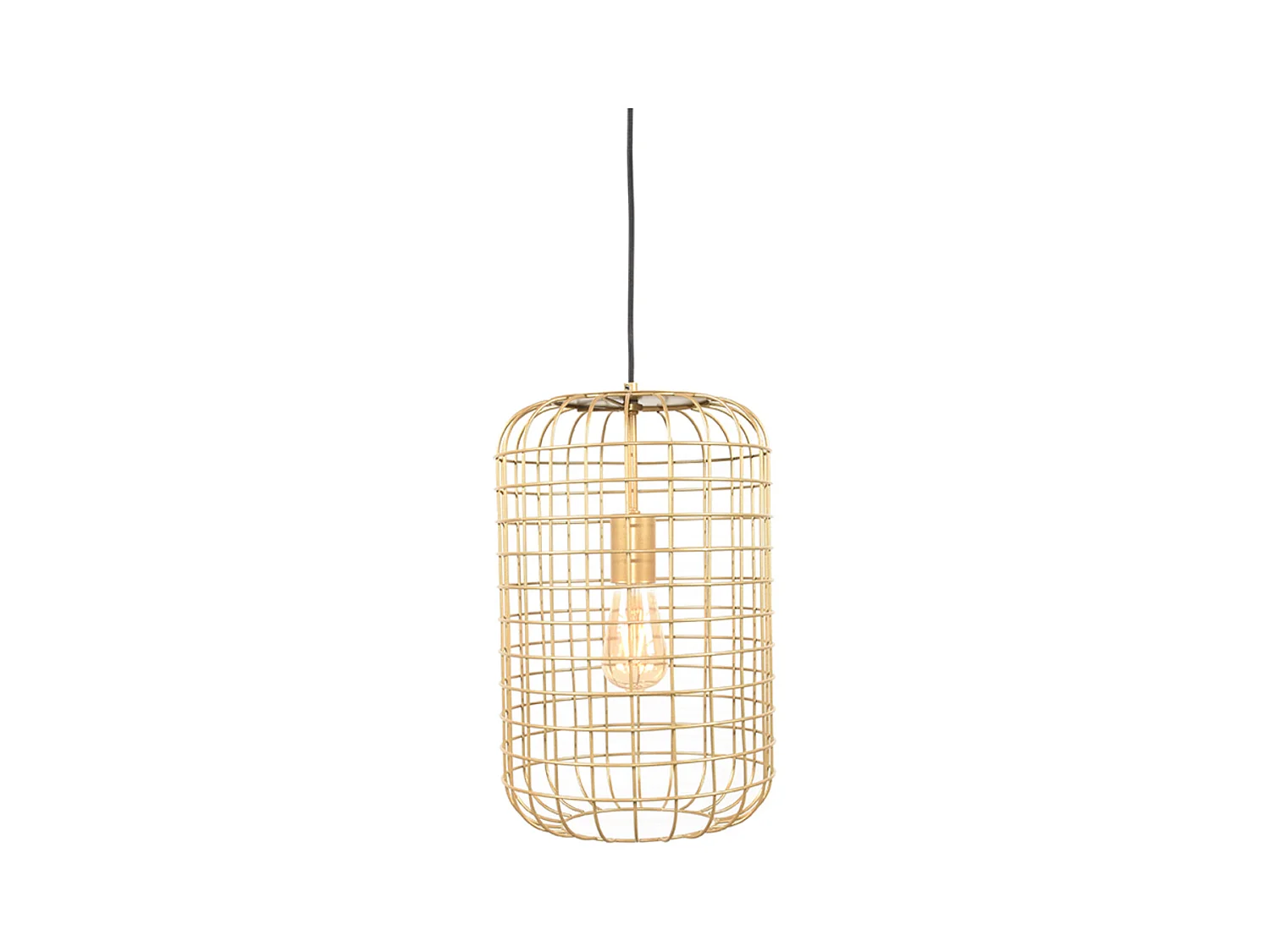 Suspension Solido - 26x26x150 cm - Doré - Métal