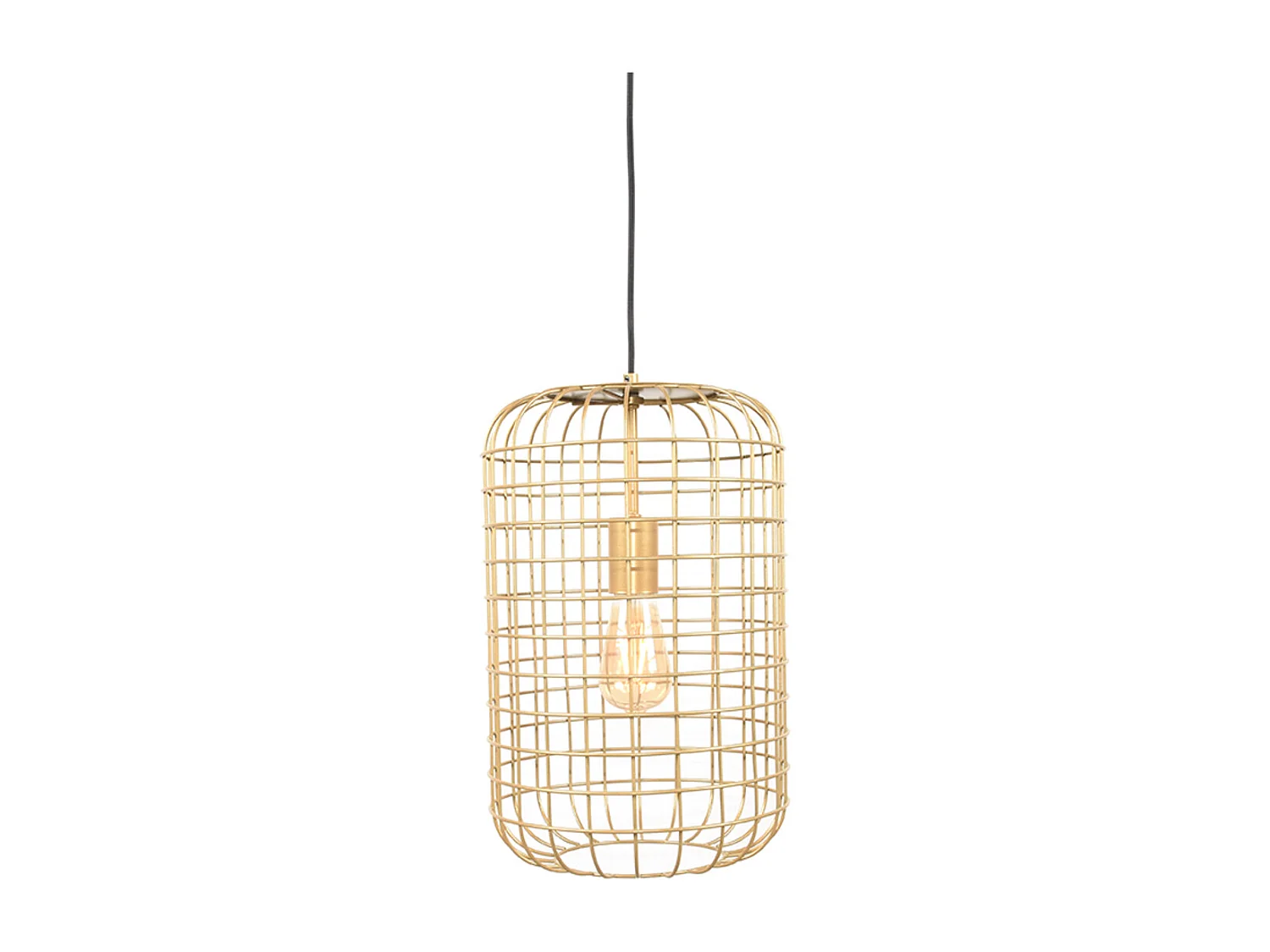 Suspension Solido - 26x26x150 cm - Doré - Métal