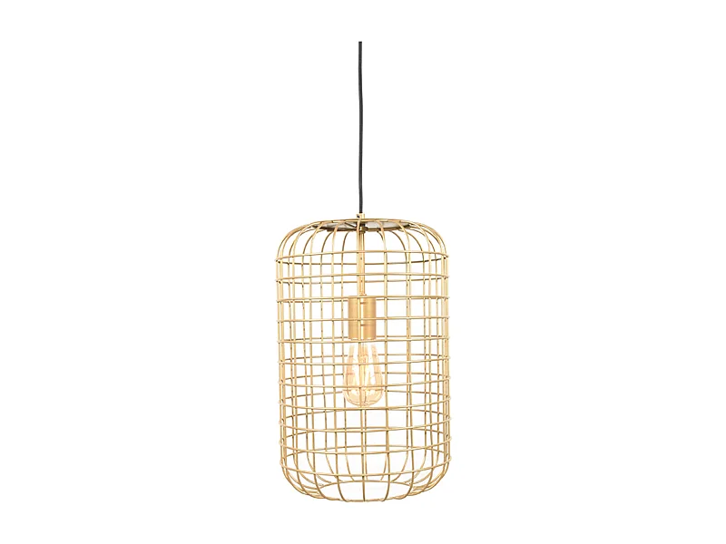 Suspension Solido - 26x26x150 cm - Doré - Métal