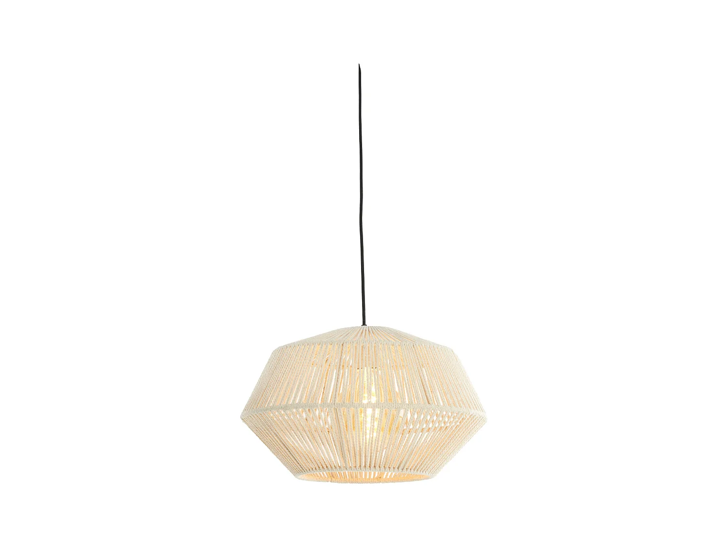 Suspension DEYA - Ø40x24cm - Blanc