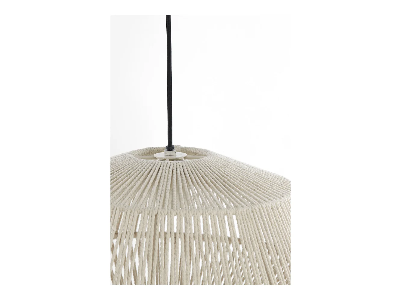 Suspension DEYA - Ø40x24cm - Blanc