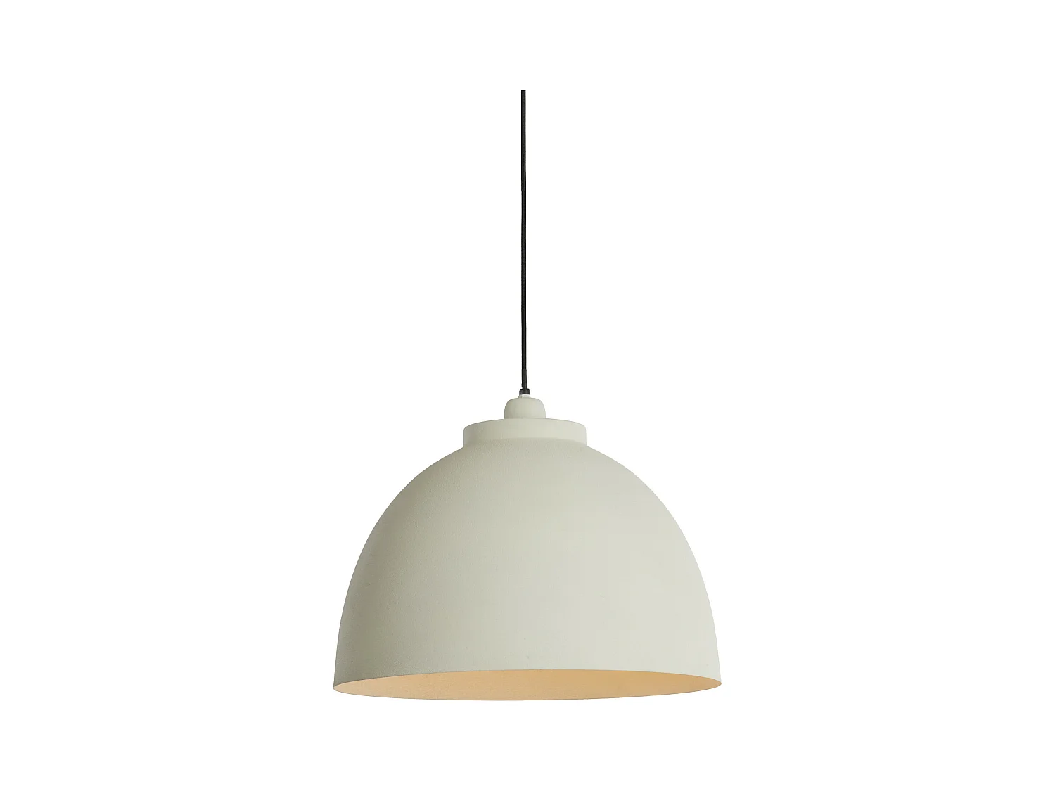 Suspension KYLIE - Ø45x32cm - Blanc
