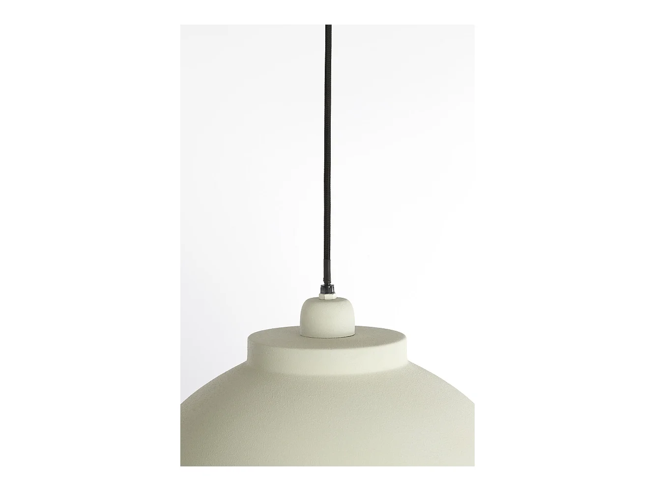 Suspension KYLIE - Ø45x32cm - Blanc