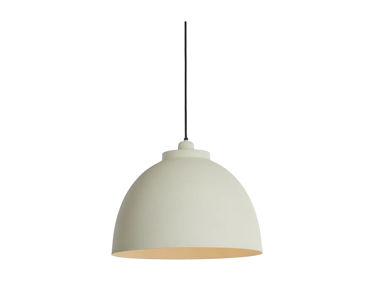 Suspension KYLIE - Ø45x32cm - Blanc