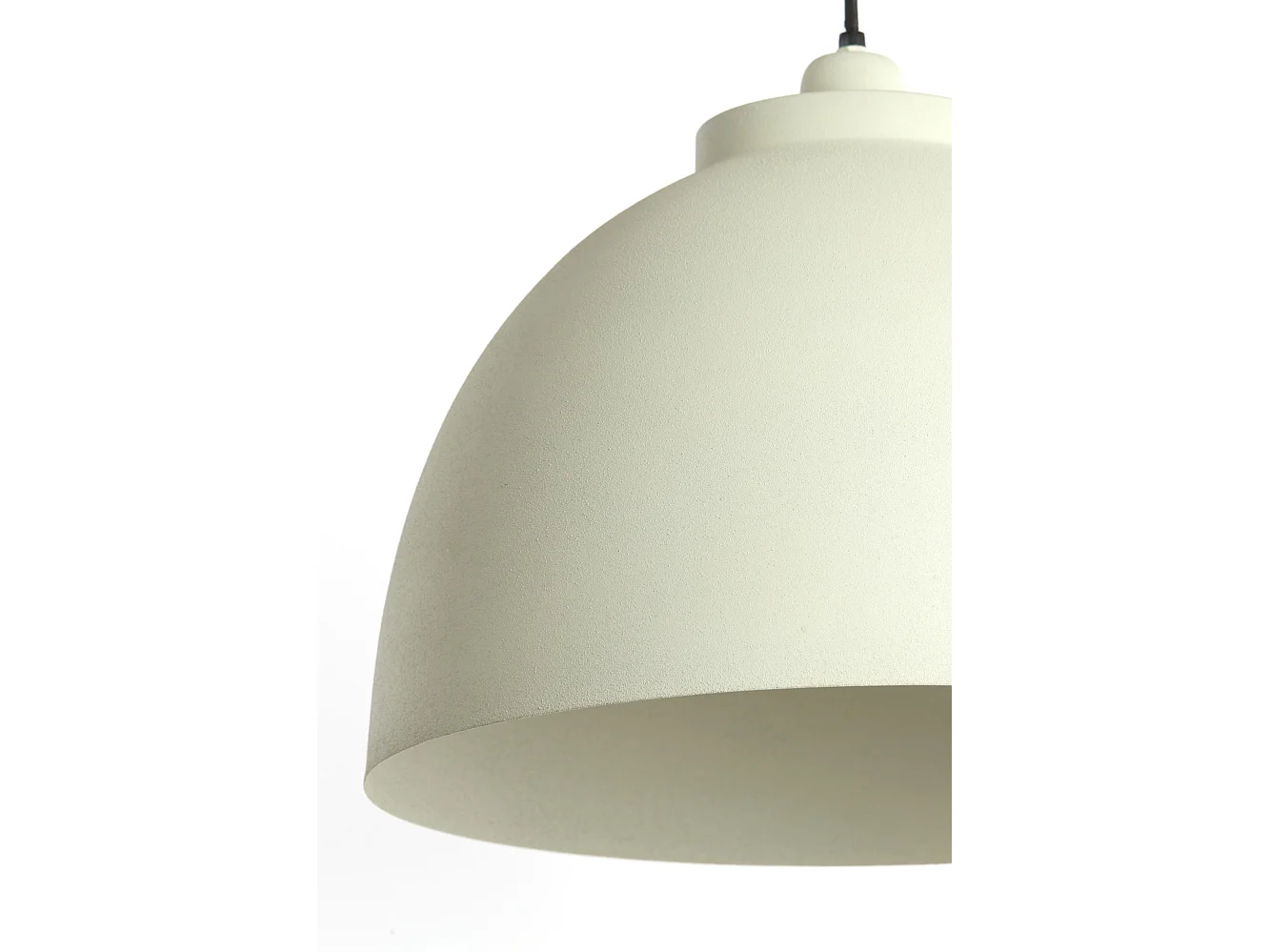 Suspension KYLIE - Ø45x32cm - Blanc