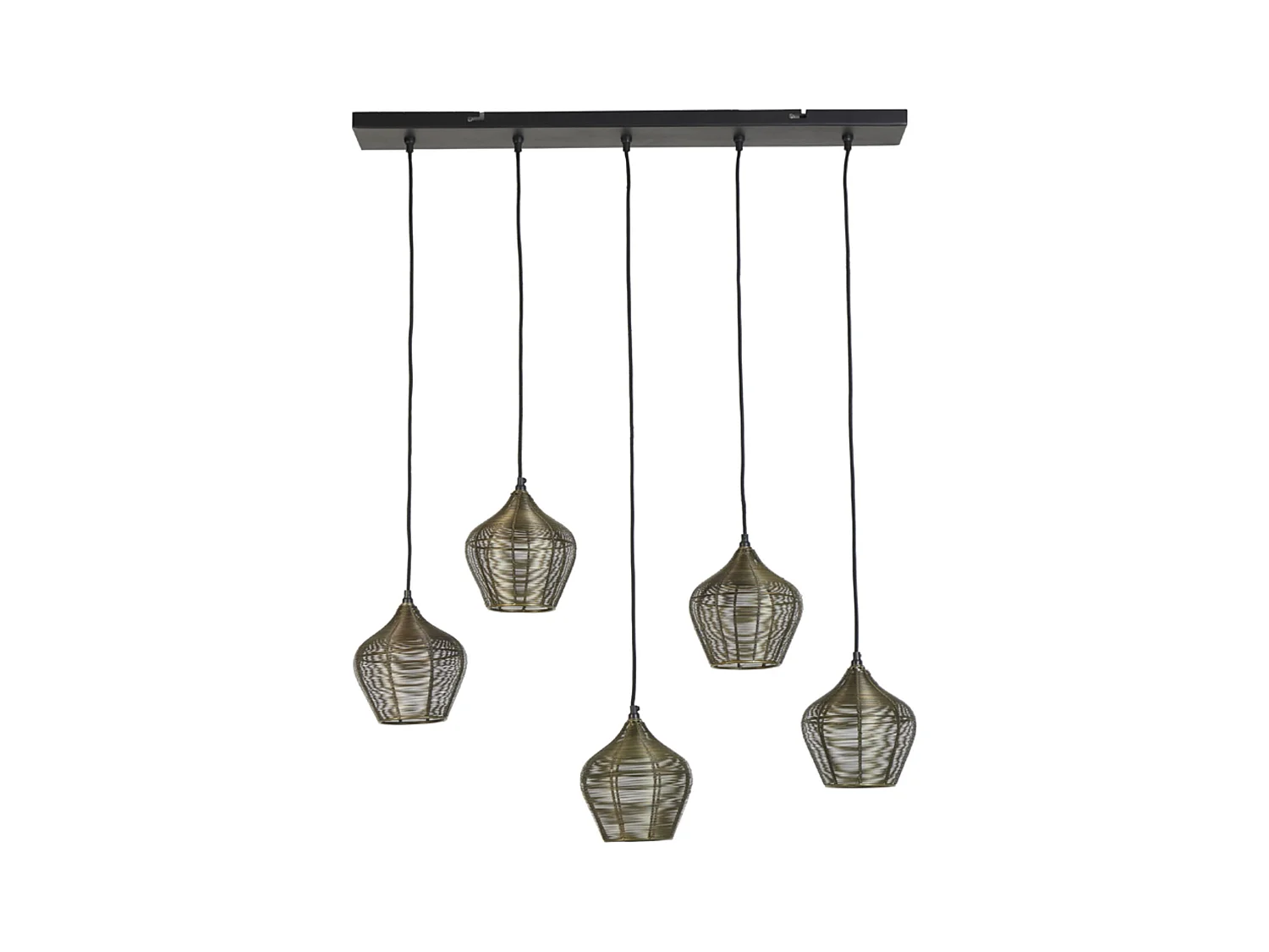 Suspension ALVARO - 100x20x122cm - Bronze