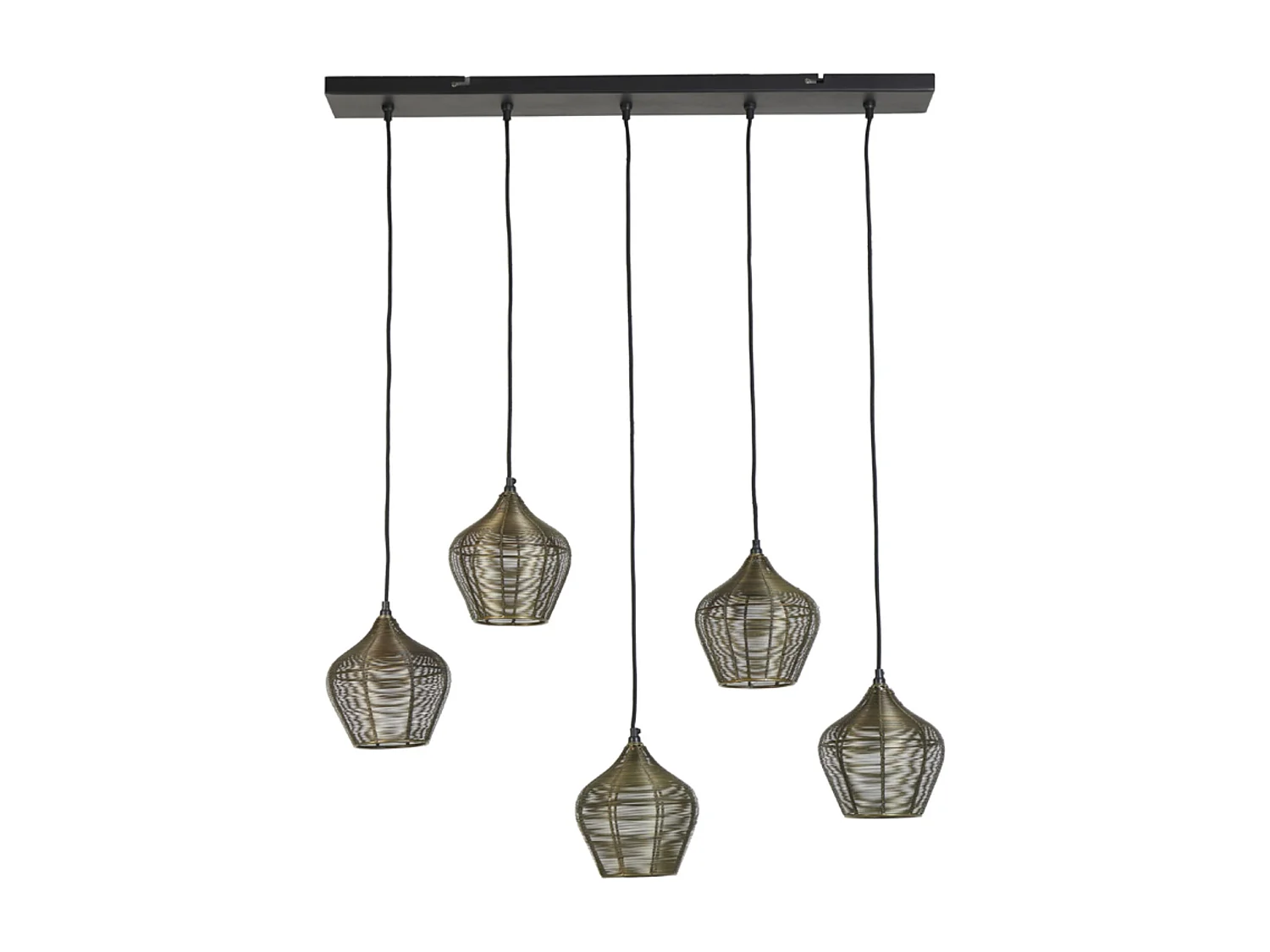 Suspension ALVARO - 100x20x122cm - Bronze