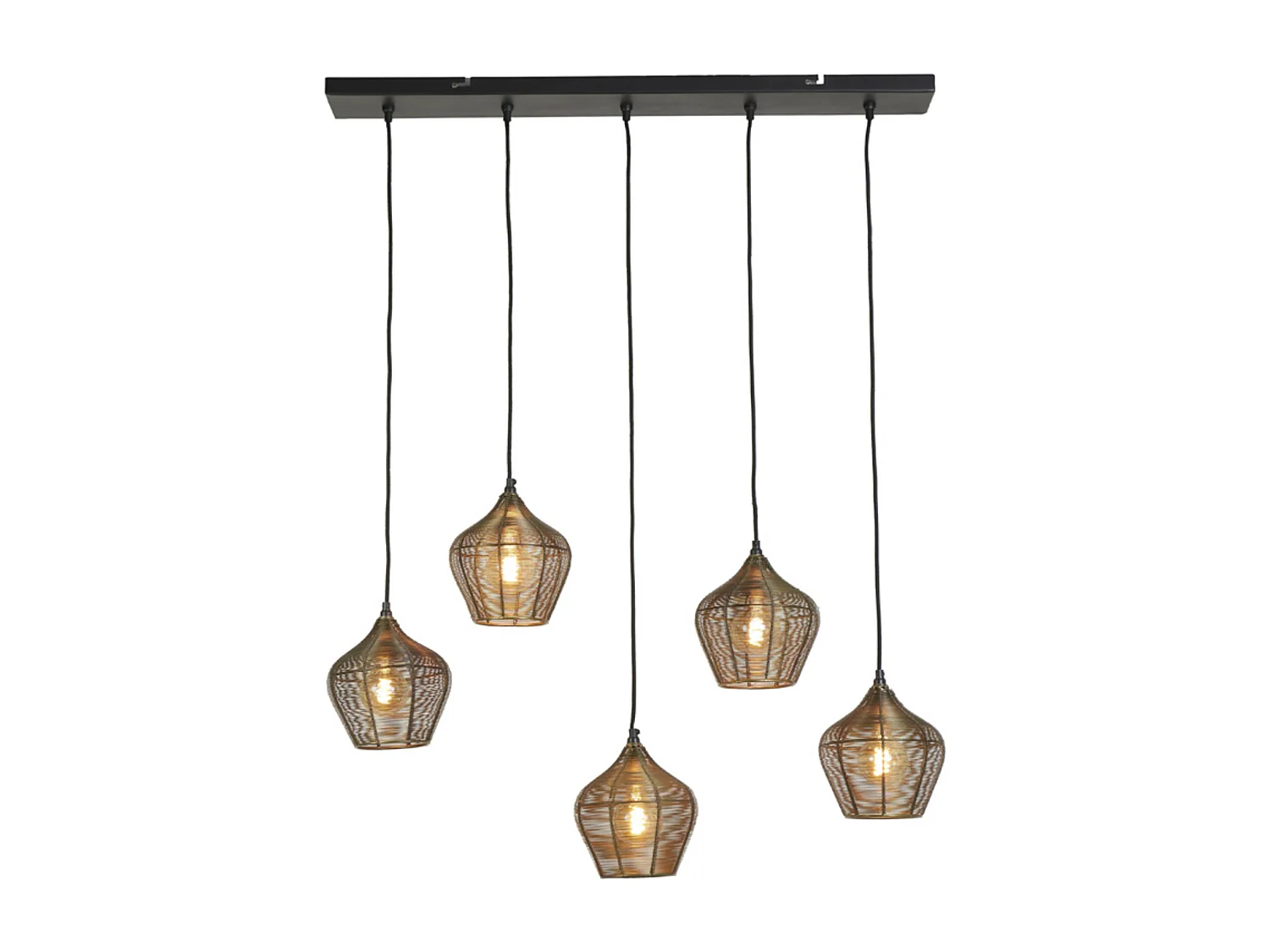 Suspension ALVARO - 100x20x122cm - Bronze