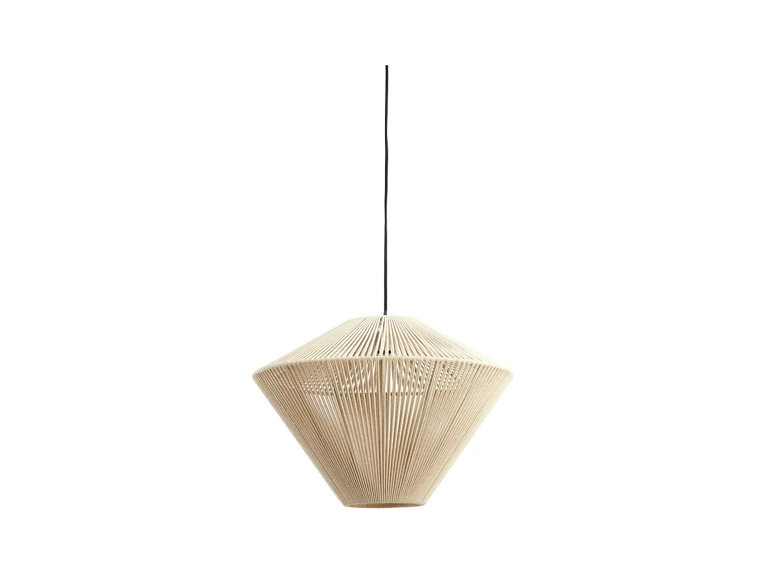 Suspension FELIDA - Ø56x43cm - Marron