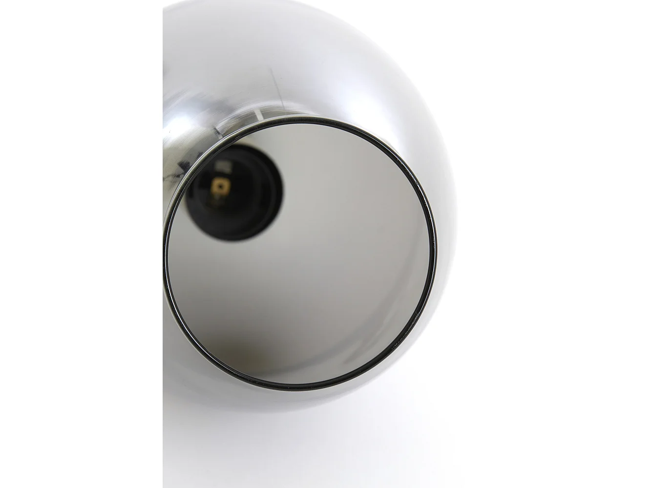 Lámpara colgante LUKARO - Ø35x32cm - Gris